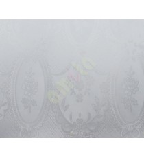 Frosted traditional floral decorative glass film